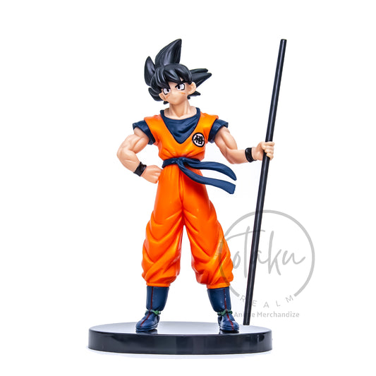 Kid Goku Action Figure – Dragon Ball Classic Collectible (With Stick)